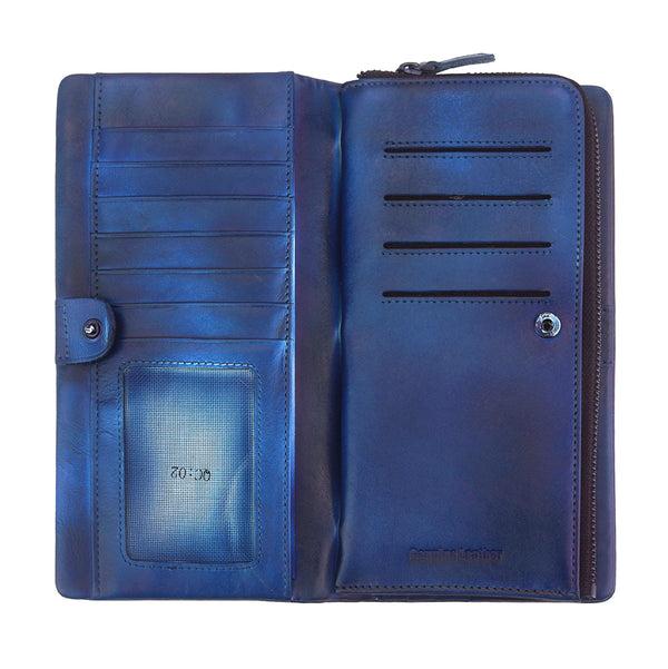 Boris wallet made of vintage calf leather