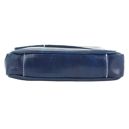 Messenger Amico en cuir de vachette