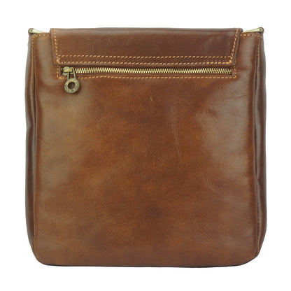 Messenger Amico en cuir de vachette