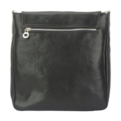 Messenger Amico en cuir de vachette
