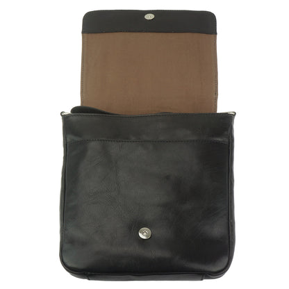 Messenger Amico en cuir de vachette
