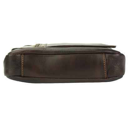 Messenger Amico en cuir de vachette
